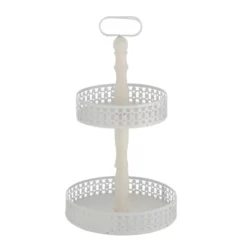 BOLTZE Etagere »EMILIA«, Höhe: 48 Cm, Mitteldichte Faserplatte (MDF), Weiß -Wohnen Wohndeko Verkäufe unnamed file 4331