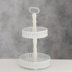 BOLTZE Etagere »EMILIA«, Höhe: 48 Cm, Mitteldichte Faserplatte (MDF), Weiß -Wohnen Wohndeko Verkäufe unnamed file 4335