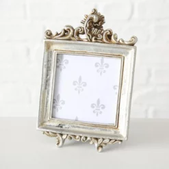 BOLTZE Bilderrahmen »Siny«, Höhe: 16 Cm, Kunstharz, Silberfarben -Wohnen Wohndeko Verkäufe unnamed file 4338