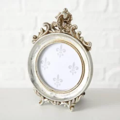 BOLTZE Bilderrahmen »Siny«, Höhe: 16 Cm, Kunstharz, Silberfarben -Wohnen Wohndeko Verkäufe unnamed file 4339