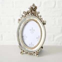 BOLTZE Bilderrahmen »Siny«, Höhe: 16 Cm, Kunstharz, Silberfarben -Wohnen Wohndeko Verkäufe unnamed file 4340