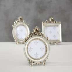 BOLTZE Bilderrahmen »Siny«, Höhe: 16 Cm, Kunstharz, Silberfarben -Wohnen Wohndeko Verkäufe unnamed file 4341