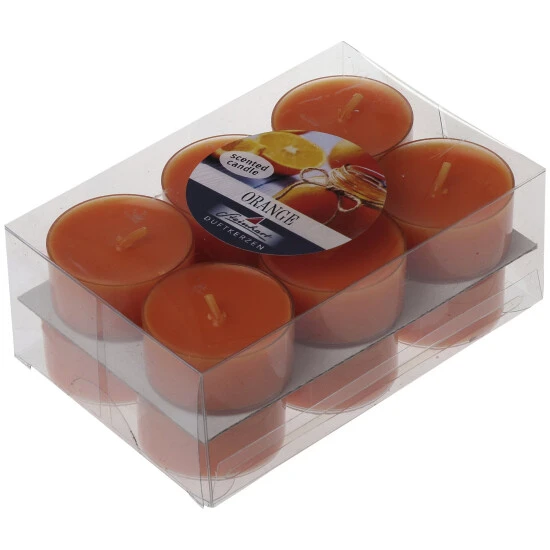 Steinhart Kerze »Lichte«, Orange, Einfarbig, 12 Stück 3 Steinhart Kerze »Lichte«, Orange, Einfarbig, 12 Stück