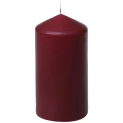 Steinhart Kerze »glatte Ware«, Altrot, Einfarbig, 1 Stück