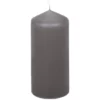 Steinhart Kerze »glatte Ware«, Grau, Einfarbig, 1 Stück