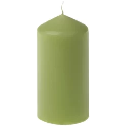 CASAYA Kerze »glatte Ware«, Grün, Einfarbig, 1 Stück