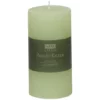 CASAYA Kerze »Raureif«, Grün, Rustikal/einfarbig, 1 Stück