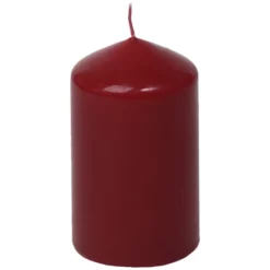 Steinhart Kerze »glatte Ware«, Altrot, Einfarbig, 1 Stück