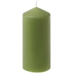 CASAYA Kerze »glatte Ware«, Grün, Einfarbig, 1 Stück