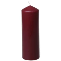 Steinhart Kerze »glatte Ware«, Altrot, Einfarbig, 1 Stück