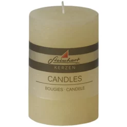 Steinhart Kerze »Raureif«, Creme, Rustikal/einfarbig, 1 Stück