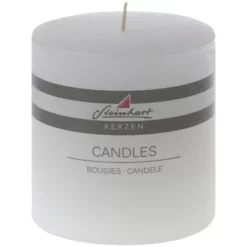 Steinhart Kerze »Raureif«, Weiß, Rustikal/einfarbig, 1 Stück