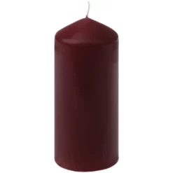 Steinhart Kerze »glatte Ware«, Altrot, Einfarbig, 1 Stück