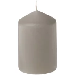 CASAYA Kerze »glatte Ware«, Taupe, Einfarbig, 1 Stück