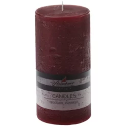 Steinhart Kerze »Raureif«, Altrot, Rustikal/einfarbig, 1 Stück