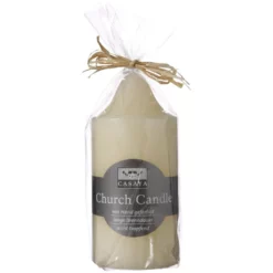 CASAYA Stumpenkerze »Church Candle«, Creme, Einfarbig