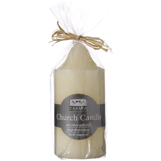 CASAYA Stumpenkerze »Church Candle«, Creme, Einfarbig 3 CASAYA Stumpenkerze »Church Candle«, Creme, Einfarbig