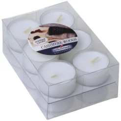 Steinhart Kerze »Lichte«, Weiß, Einfarbig, 12 Stück