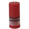 Steinhart Kerze »Raureif«, Rubinrot, Rustikal/einfarbig, 1 Stück -Wohnen Wohndeko Verkäufe unnamed file 4526