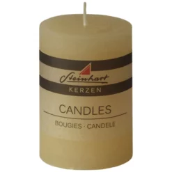 Steinhart Kerze »Raureif«, Creme, Rustikal/einfarbig, 1 Stück