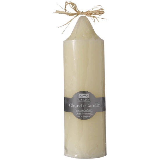 CASAYA Stumpenkerze »Church Candle «, Creme, Einfarbig 3 CASAYA Stumpenkerze »Church Candle «, Creme, Einfarbig
