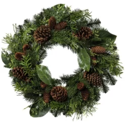 Kunstblume »Mix-Tannenkranz«, Kunststoff, Grün