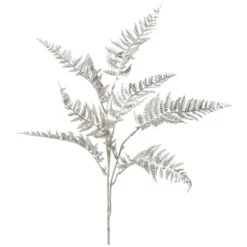 Kunstblume, Farnzweig, Grün