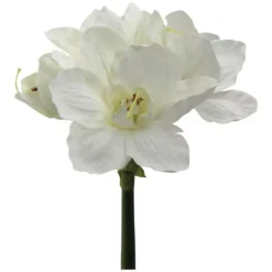 Kunstblume, Amaryllis, Weiß