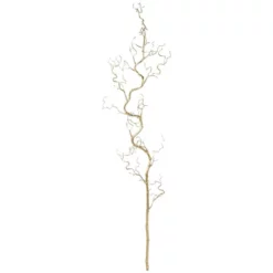 Kunstblume, Korkenzieherhasel, Goldfarben