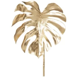 Kunstblume, Splitphiloblatt, Goldfarben