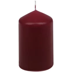 CASAYA Stumpenkerze, Altrot, Getaucht, 1 Kerze Stück