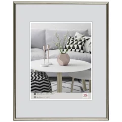 Walter Design Bilderrahmen »GALERIA«, BxL: 41,2 X 51,1 Cm, Silberfarben, Kunststoff