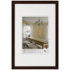 Walter Design Bilderrahmen »PEPPERS«, BxL: 20,5 X 26,5 Cm, Nussbaum, Holz