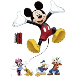 Dekosticker, Mickey And Friends, BxL: 50 X 70 Cm