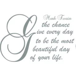 Dekosticker, Beautiful, BxL: 100 X 70 Cm