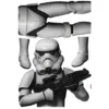 Dekosticker, Star Wars Stormtrooper, BxL: 100 X 70 Cm