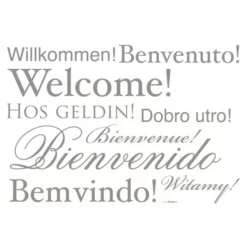 Dekosticker, Welcome, BxL: 50 X 70 Cm