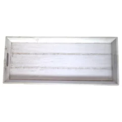 DIJK NATURAL COLLECTIONS Tablett »Essentials«, Sperrholz, Weiß