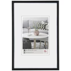 Walter Design Bilderrahmen »GALERIA«, BxL: 21 X 31 Cm, Schwarz, Kunststoff