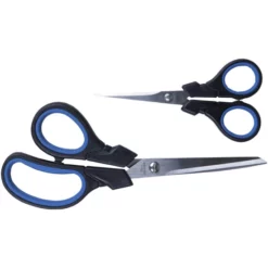 CONMETALL Scherenset, Edelstahl, Alusilberfarben, Schwarz