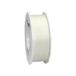 Präsent Taftband, Polyester, Länge: 1000 Cm, Creme