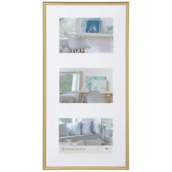 Walter Design Bilderrahmen »NEW LIFESTYLE«, BxL: 23,8 X 46,8 Cm, Goldfarben, Kunststoff