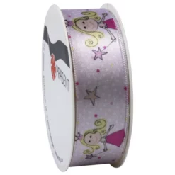 Präsent Satinband, Polyester, Länge: 300 Cm