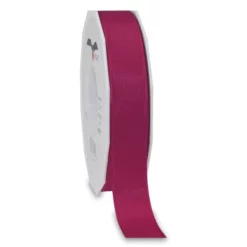 Präsent Taftband, Polyester, Länge: 1000 Cm, Pink