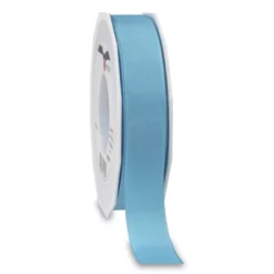 Präsent Taftband, Polyester, Länge: 1000 Cm, Aquamarin