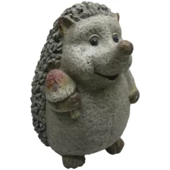 Dekofigur, Igel, Grau