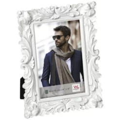 Walter Design Bilderrahmen »SAINT GERMAIN«, BxL: 16,6 X 21,1 Cm, Weiß, Kunststoff
