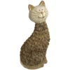 Dekofigur, Katze, Braunweiß -Wohnen Wohndeko Verkäufe unnamed file 4955