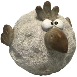 Dekofigur, Rabe, Braunweiß