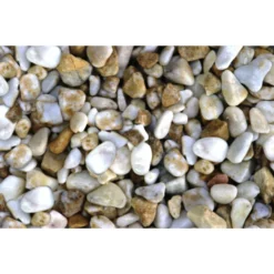 Deko-Kies, Marmor, Gelb